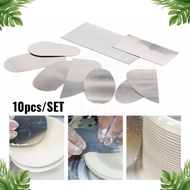 10pcs/set METAL SCRAPER POTTERY TOOL / Pottery Tools Steel Cutter Tools Steel Serrated