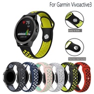 Replacement Watch Strap Wrist Band For Garmin Vivoactive3 Silicone Breathable