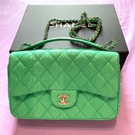 二手 Chanel Handbag green colour 綠色手袋