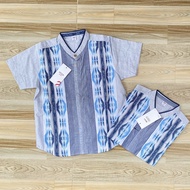 KEMEJA KATUN M231 Kids Short Shanghai Cotton Koko Shirt