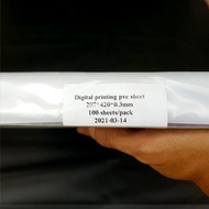 Pvc Laser / id card material press oven Pvc paper Laser Digital Sheets size A3, A4 thick 0,3mm 0.8mm