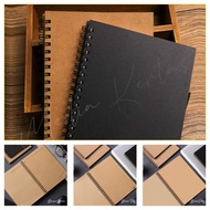 Notebook B5 Journal Book Vintage Craft Notebook B5 Line/ Line Grid/ DotDotted