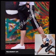 tracksuit 3suku jalur penuh / seluar sukan 3/4 / seluar pendek / shortpant