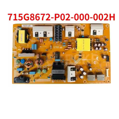 New Original Replacement for Philips 50PUF6102/T3 Power Board 715G8672-P02-000-002H 715G8672-P01-000