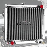 Aluminum Radiator for 1984-1995 Toyota 4 Runner 4Runner Pickup SR5 2.4 L4, 3 Row Radiators 1985 1986