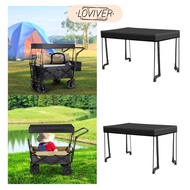 [Loviver] Wagon Canopy Cover Rain Cover for 1.5 Cm Square Tube Rain Cover Removable for Folding Wago