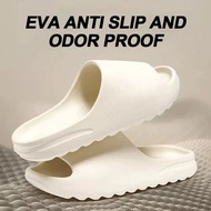 Summer New Slippers Men Casual Solid Color Minimalist Men's Shoes Big Size Non-slip Soft-soled Home 