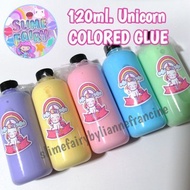 UNICORN COLORED GLUE FOR SLIME BY SLIME FAIRY
