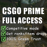 [CHEAPEST🔥]CSGO PRIME ACCOUNT🔥INSTANT SHIP READY STOCK🔥FULL ACCESS✔️COMPETITIVE MODE✔️GET RANKS✔️