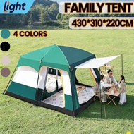 Khemah Unta Besar Camel Tent 5-8-12 Person Large Camping Tent Outdoor Waterproof Home Tent