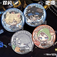 Popular Fire Investigator Ball Player Mercenary Mortician Merchandise Double Flash Badge Comic Exhib