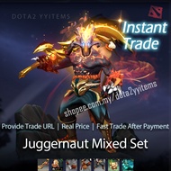 DOTA2 Juggernaut Mixed Set (Bladeform Legacy Arcana/Golden Lost Order/ Fortune's Tout) 刀塔2 剑圣 JUGG 至