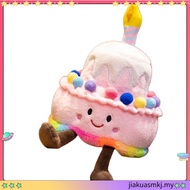 [ezbuy] Birthday Cake Plush Doll Gift for Kids Strawberry Cake Pillow Stuffed Animals Fun Plushies T