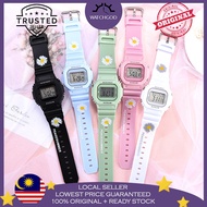 [🔥WATCHGOD PROMO🔥] HONHX AOSUN Daisy Flower Sports Digital LED Fashion Women Kid Watch Jam Tangan Wa