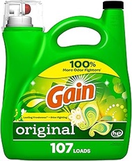 Gain + Aroma Boost Liquid Laundry Detergent Original Scent 107 Loads 154 oz HE Compatible