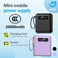 CCC 100% original power bank,20000mah 4-wire portable power bank,travel power bank,LED digital displ