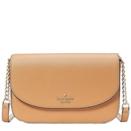 Kate Spade Kristi Chain Flap Crossbody Bag in Classic Saddle ka698