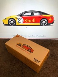 TINY MINI GT Porsche Taycan Turbo S Porsche x Shell (1:64)