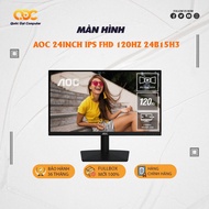 AOC 24B15H3/71 Computer Monitor 24 Inch IPS Full HD 120Hz 1ms - Genuine PC Gaming Office Monitor BH 