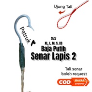 Eel hook steel eel hook rice field eel fishing rod steel hook anti-moncel eel hook sharp eel fishing