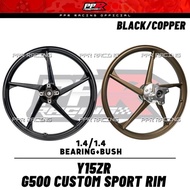 ENKEI G500 CUSTOM SPORT RIM 1.4/1.4 Y15 Y16 DISC EGO COPPER BLACK