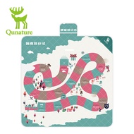 เสื่อปิกนิก Qunature 200cn * 200เซนติเมตรความชื้นมัลติฟังก์ชันแบบพกพาเบาะสำหรับตั้งแคมป์กลางแจ้งปิกน