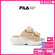 FILA รองเท้าแตะผู้หญิง Fuzzy รุ่น SDA231002W - BROWN