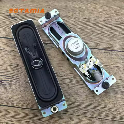 SOTAMIA 2Pcs TCL Skyworth Changhong LCD TV Speaker 12 Ohm 10W Universal 312 LCD Monitor Speaker Hous