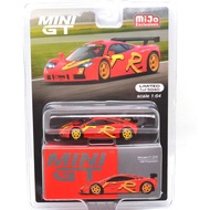 MINI GT 1:64 Scale America MiJo Toys Exclusive McLaren F1 GTR 1996 Presentation [Parallel Import]