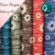 🔥open meter🔥 Kain Polyester Corak ❤️ bidang 48" (Kain Nipis)