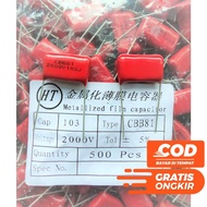 CAPACITOR MILLAR 103 UF 2000 V 103 MICRO 2000 VOLT