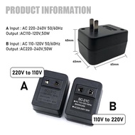 Step down/up 100watt - AC 220V to 110V/110V to 220V AC Power Voltage Converter 20W Adapter Travel
