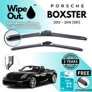 [PREMIER] WipeOut UltraBeam Silicone EcoRefill-Technology Wiper Porsche Boxster (981) 2012 - 2016 (F
