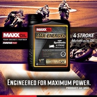 MAXX OIL PERFORMANCE OIL 15W50 10W40 SEMI SYNTHETIC MINYAK ENGINE ENJINE OIL MAXX NANO PLUS Y15ZR Y15 RS150 135LC LC135