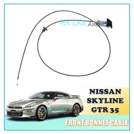 NISSAN SKYLINE GTR R35 FRONT BONNET CABLE