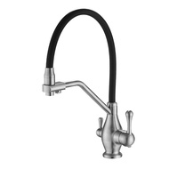 Style R Stainless Steel Kitchen Faucet Hot And Cold Water Sink Faucet Household Tap