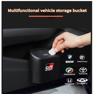 1pcs Car Mini Dustbin Trash Car Dustbin Box Trash Bin Storage bin