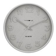 【JAPAN HOME】Timeline Convex Digital Wall Clock Grey 30 x 4.3cm - TIM-WC280GY - 6618676 (x1)