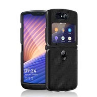 Motorola Razr 5G 2020 / Razr 2022 / 40 Ultra / 50 Ultra / 60 Ultra Premium Carbon Fiber Leather Hard