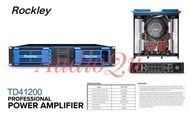 Power Amplifier Rockley Td 41200 Rockley Td41200