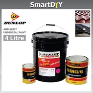 4 Liter DUNLOP S910/S ANTI-RUST UNDERSEAL PAINT