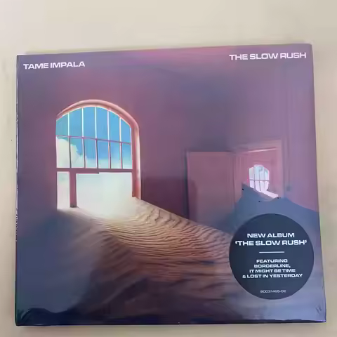 Classic Psychedelic Rock & Alternative Rock Album Tame Impala Music CD The Slow Rush Music Record Co