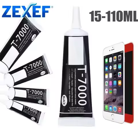 Home T7000 15ML 25ML 50ML 110ML Black Glue For Cell Phones Repair Paint Contact Adhesive T-7000 Glas