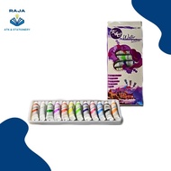K&C Watercolor Tube 6 12 ColorML K&C Watercolor/ 12 Colors
