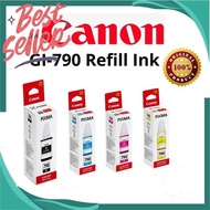 หมึกcanonหมึกเติม(พร้อมกล่อง) CanonGI-790 หมึกเติมแท้ %ใช้กับพริ้นเตอร์อิงค์เจ็ท PixmaG1010G2000G201