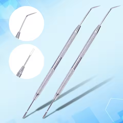 1pc Dental Probe Periodontal Probe Explorer Cleaning Tool Double Ends Probe Hook Pick Dental Tooh