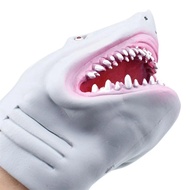 HUBERT Shark Hand Puppet Tell Story Prop Cute Animal Toys Finger Dolls Hand Toy Role Playing Toy Fingers Puppets