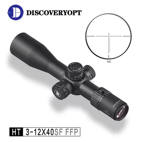 New Discovery HT 3-12X40SF FFP Compact Riflescope Hunting Optical Scope 30mm Tube Shooting For Airso