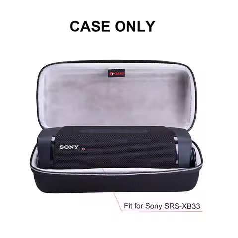 XANAD Hard Storage Bag for Sony SRS XB33 Extra BASS Wireless Portable Speaker IP67 Waterproof Bag fo