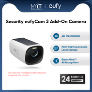 eufy Security eufyCam 3 Add-On Camera 4K Wireless Security Camera with Integrated Solar Panel Face R